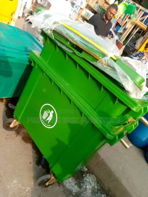 Iron Leg Industrial Wastebin