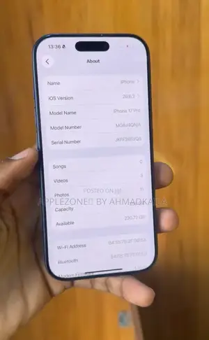 Apple iPhone 17 Pro 256 GB Blue