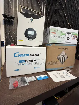 Cworth 100Ah Lithium Battery + Sumry 1.5kVA