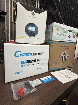 Cworth 100Ah Lithium Battery + Sumry 1.5kVA