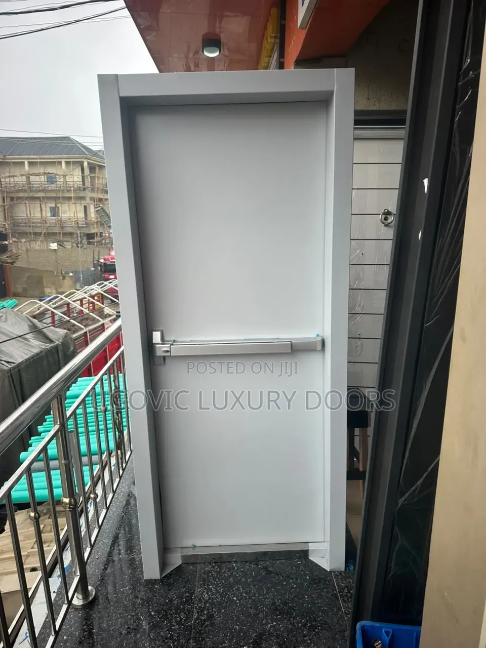 Fire-Rated Emergency Exit Door