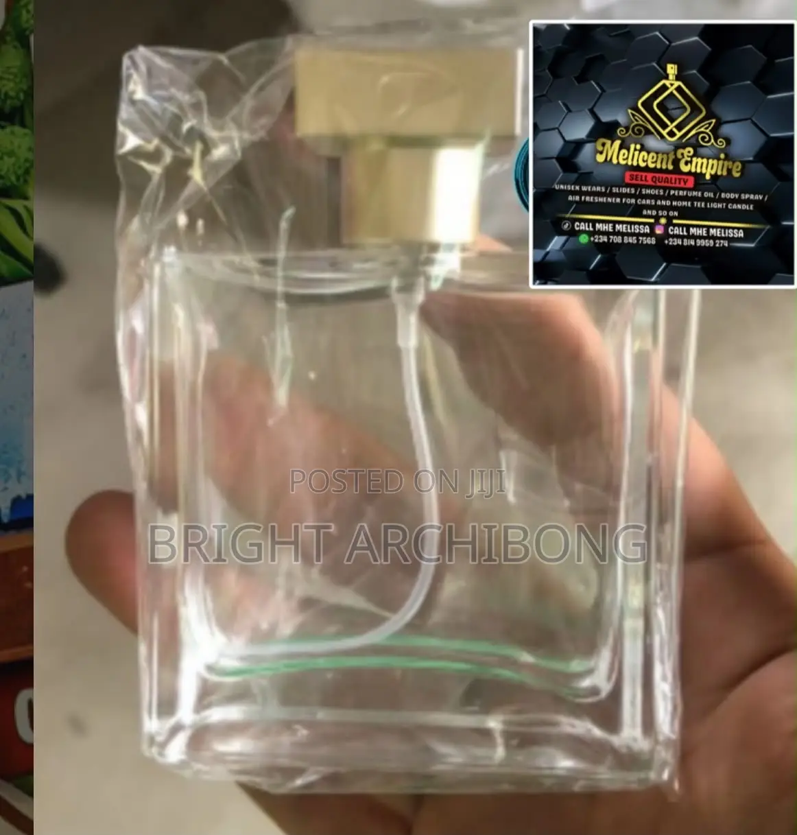 Empty Perfume Bottles