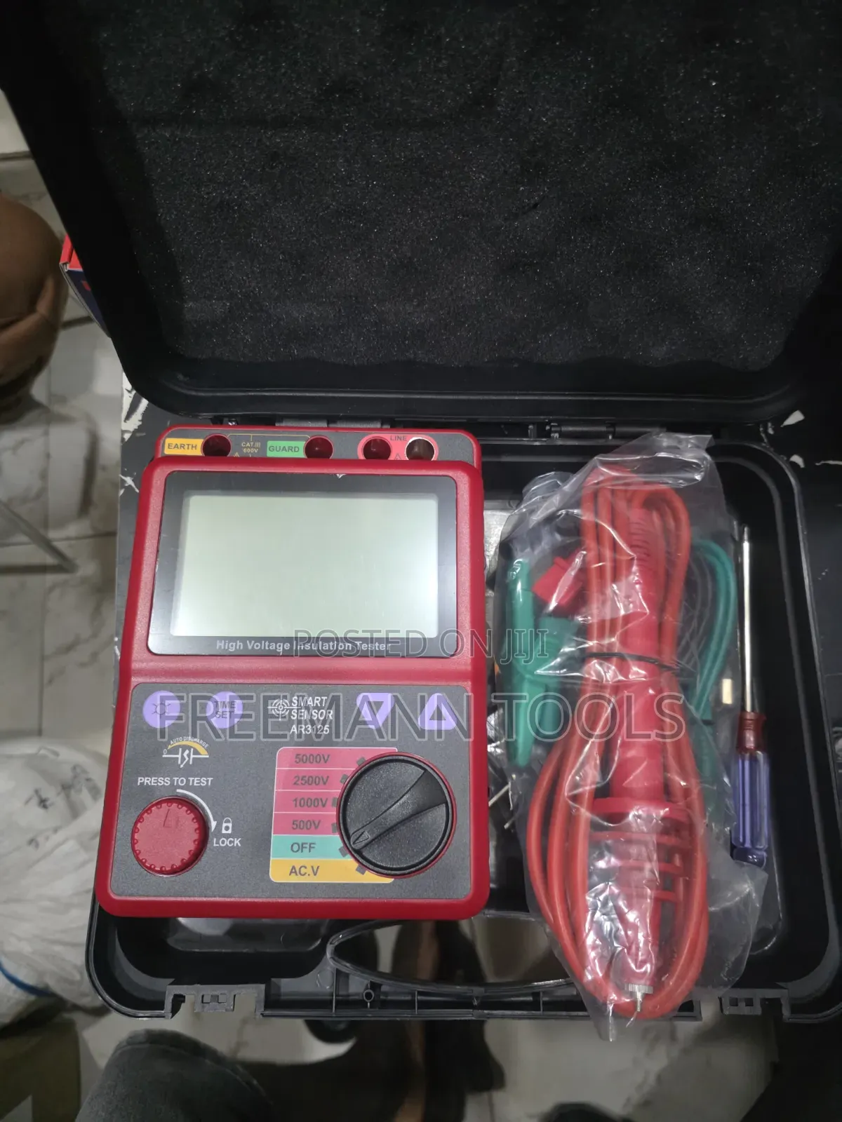 Smart Sensor AR3125 5kv Insulation Tester
