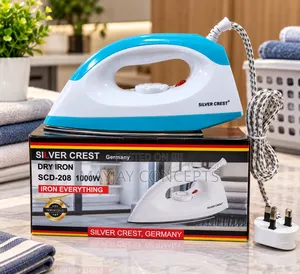 SILVER CREST 1000W Dry Iron With Smooth Soleplate Easy Control