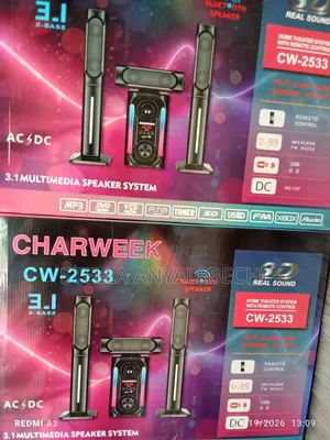 Solid Bass Charweek Bluetooth Home Theater