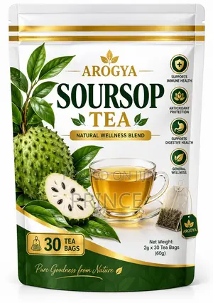 Organic Soursop Tea .