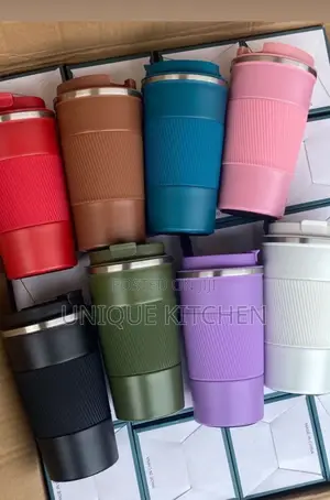 Insulated Coffee Cup With Leak-Proof Lid