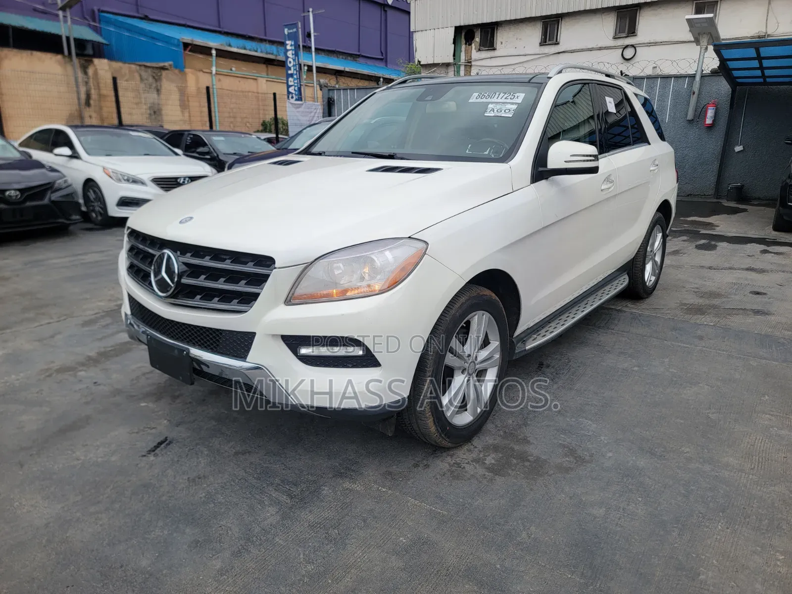 Mercedes-Benz M Class 2012 White
