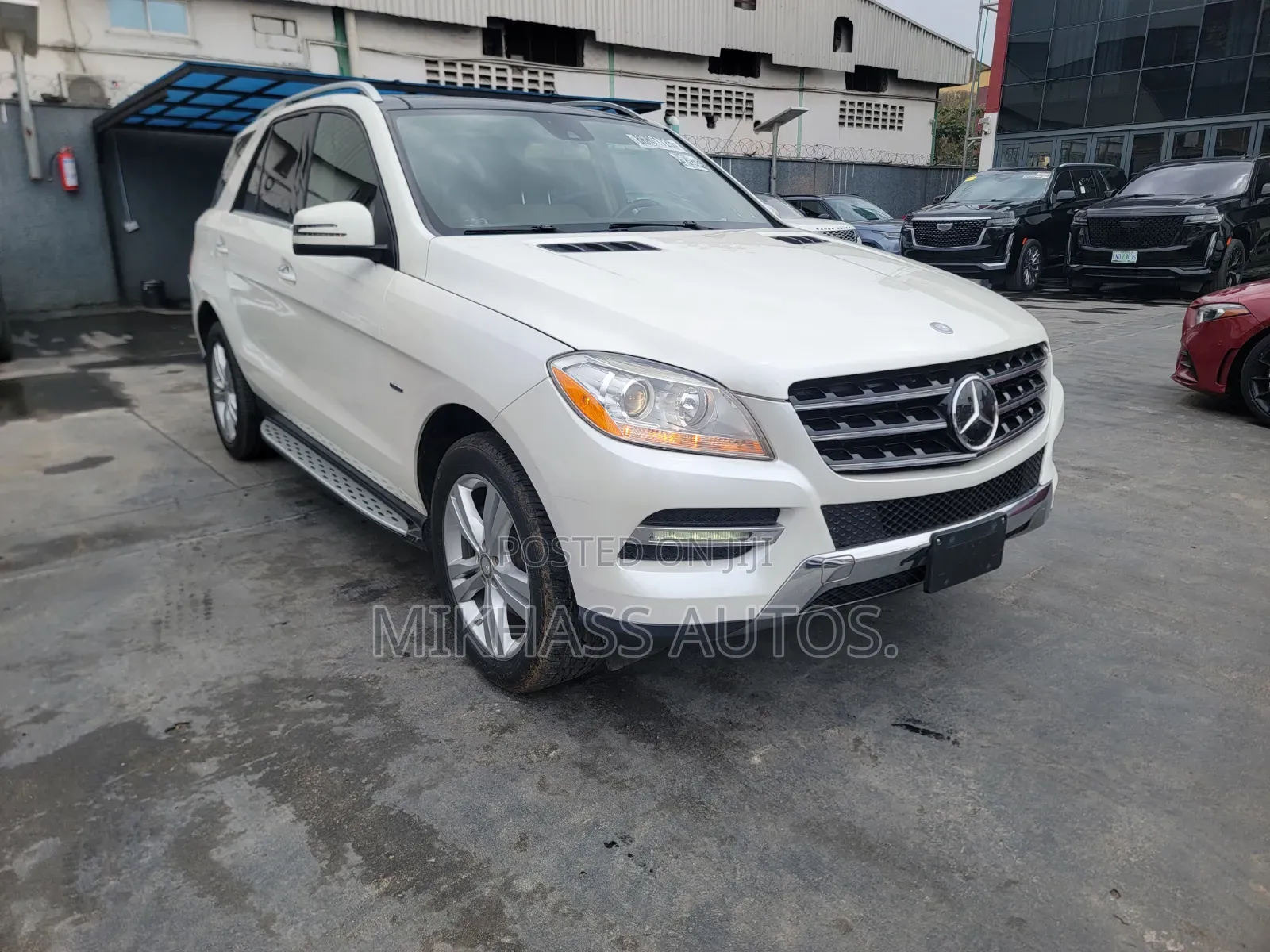 Mercedes-Benz M Class 2012 White