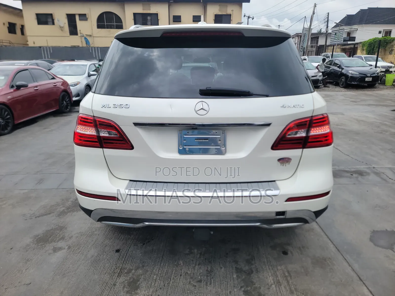 Mercedes-Benz M Class 2012 White