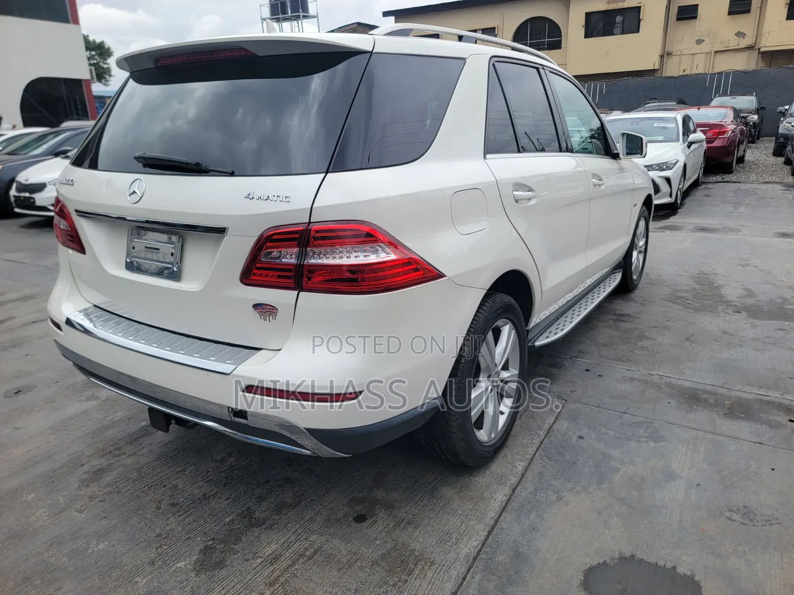 Mercedes-Benz M Class 2012 White