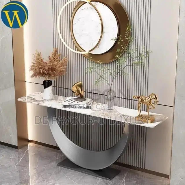 Console Table Marble Top