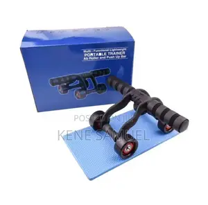 Multi-Functional Ab Roller Push-Up Bar