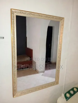 House Clearance Gold and Black Full Length Mirrors+shoe Rack Ikeja