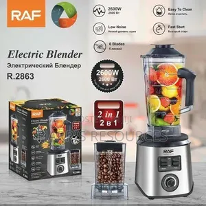 Heavy-Duty RAF 2600W Blender (2-in-1)