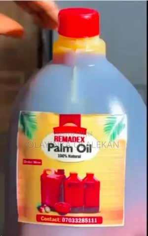 Remadex Natural Red Oil 5L – 100% Pure Palm Oil (Wholesale Retail)