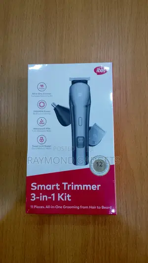 Itel ITR-37 3-in-1 Smart Grooming Kit – 7500RPM, 90-Minute Runtime
