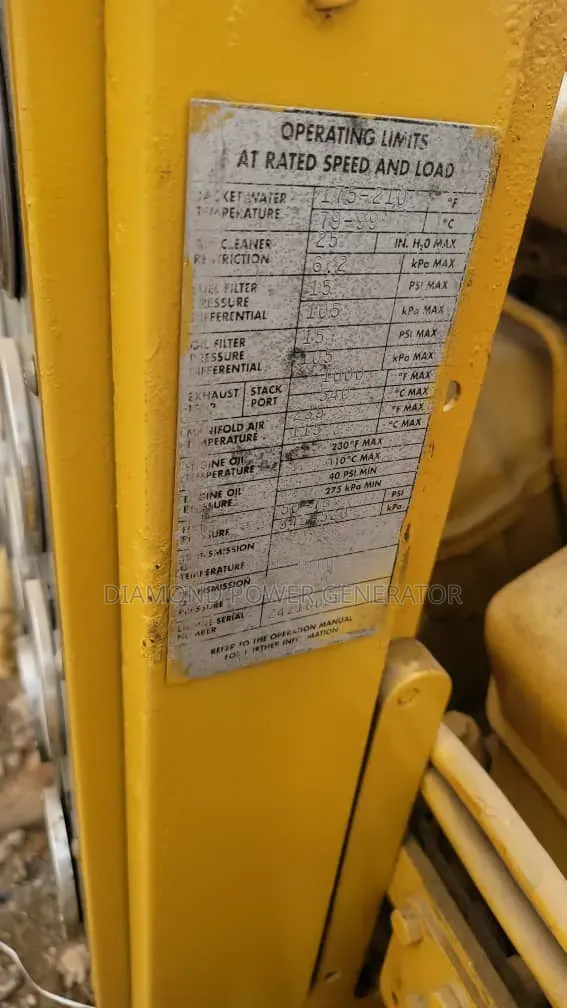 1250kva 60h Marine