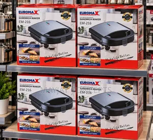 EUROMAX Premium Sandwich Maker With Easy Fast Toasting Design