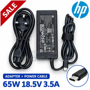 HP 65W USB-C Compatible Replacement Complete Laptop Charger