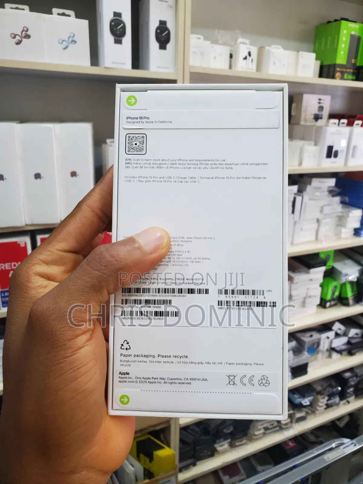 New Apple iPhone 18 Pro Max 256 GB Red
