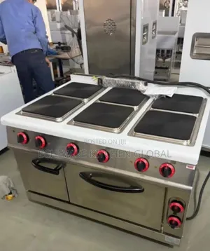 Electric Cooker 6burner With Oven Carbinet