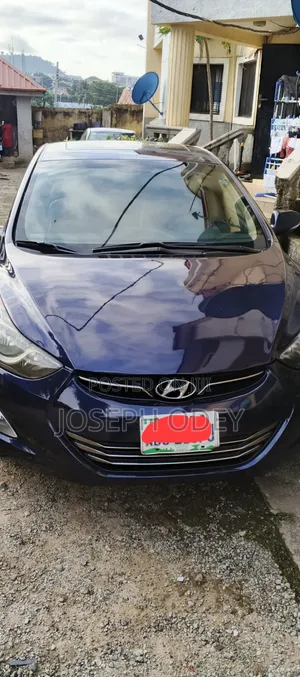 Hyundai Elantra 2012 Blue