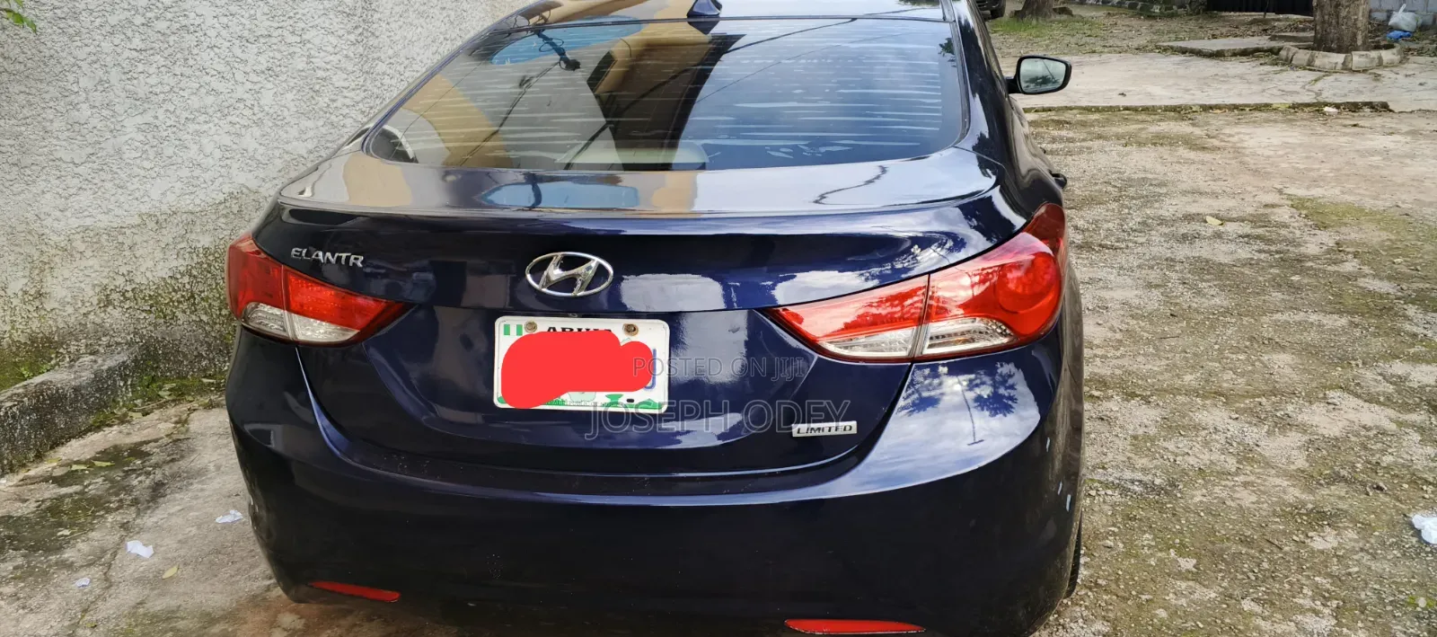 Hyundai Elantra 2012 Blue