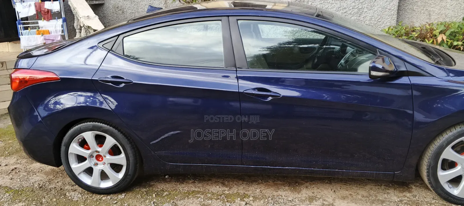 Hyundai Elantra 2012 Blue
