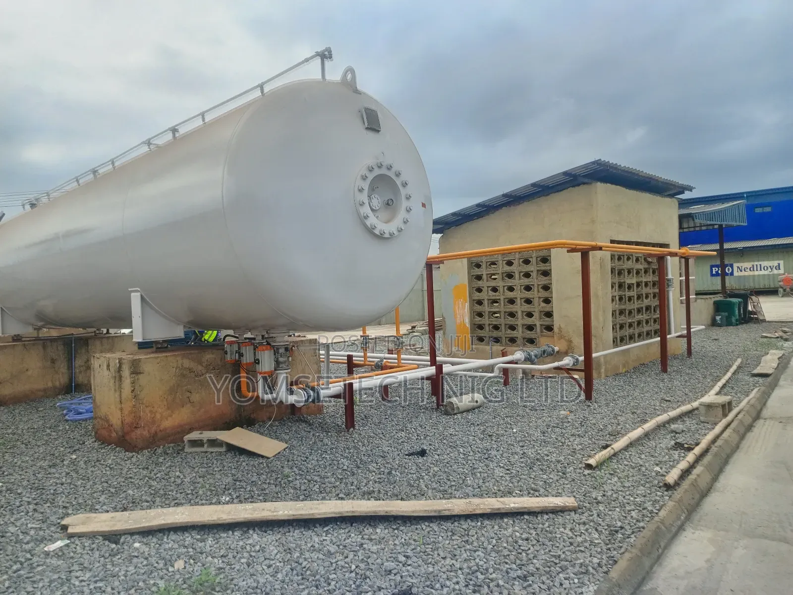 Gas Plant/Fire Hydrant Installation