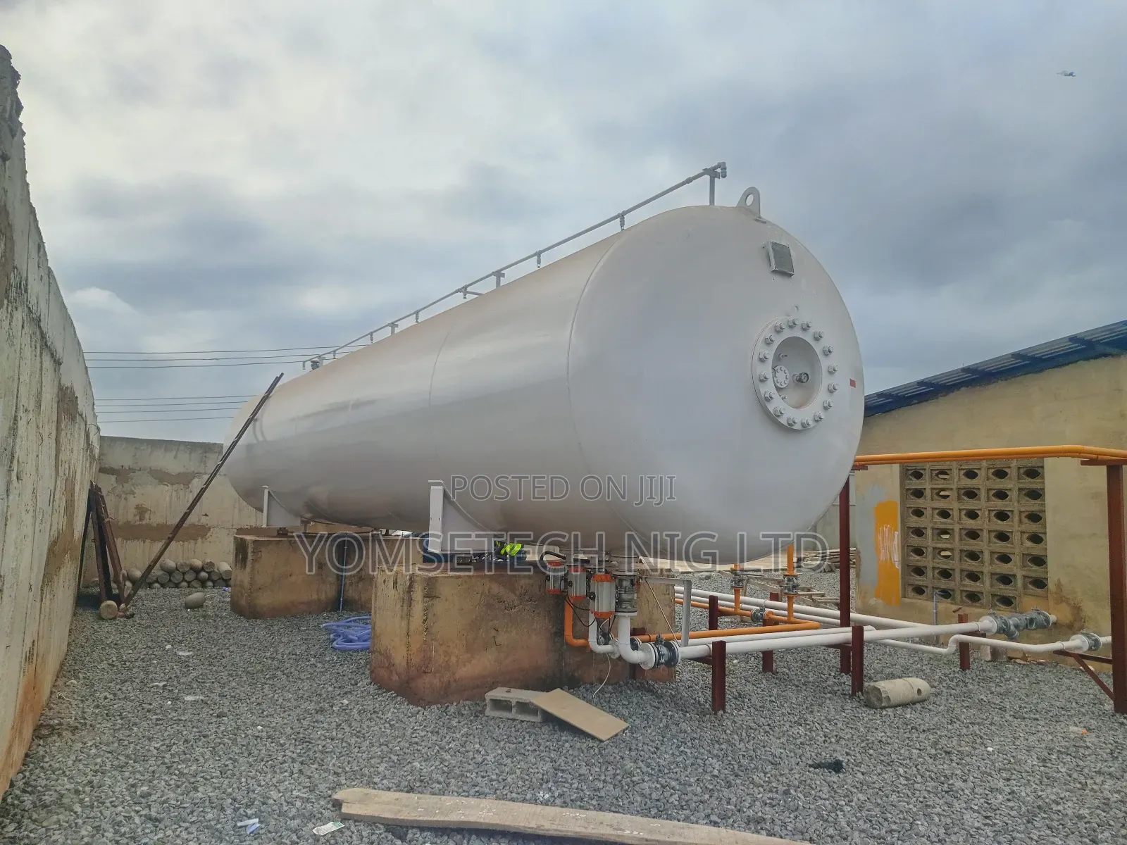 Gas Plant/Fire Hydrant Installation