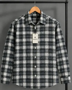 Premium Checked Overshirt Casual Jacket -KANTO