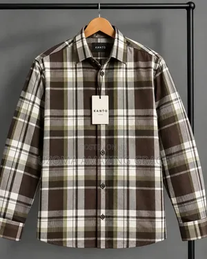 Premium Checked Overshirt Casual Jacket -KANTO