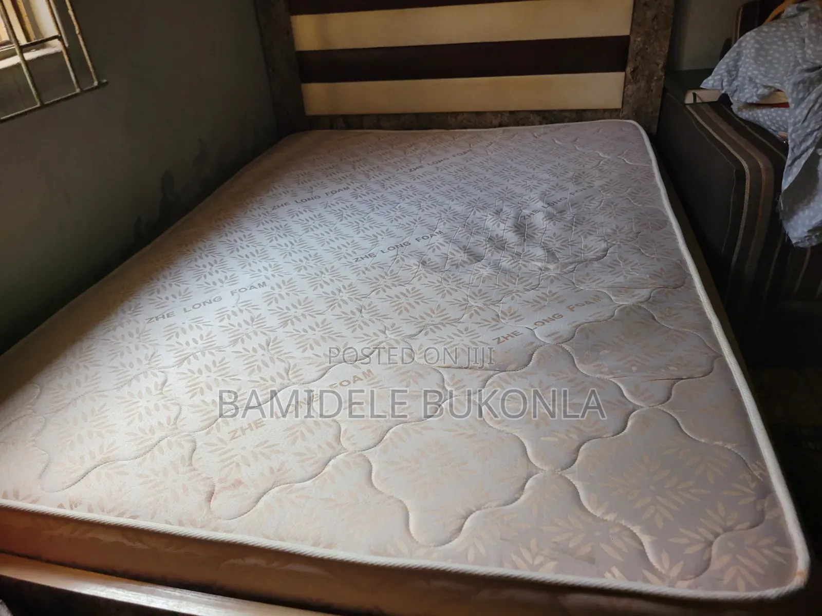 4by 12inches Bed and Frame