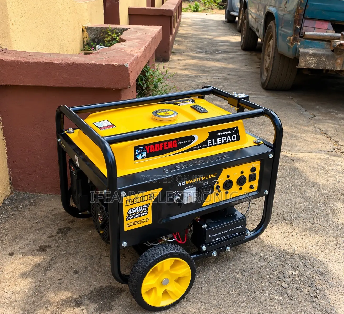 Elepaq Constant Ac8000e2 4.5kva
