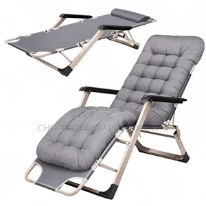 Foldable Zero Gravity Recliner / Lounge Chair (Grey)
