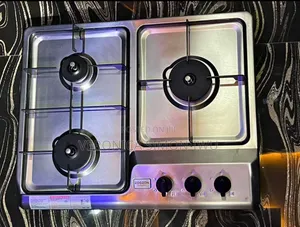 Stainless 3 Burner Gas Cooker