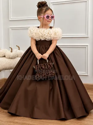 Elegant Girl's Occasion Gown