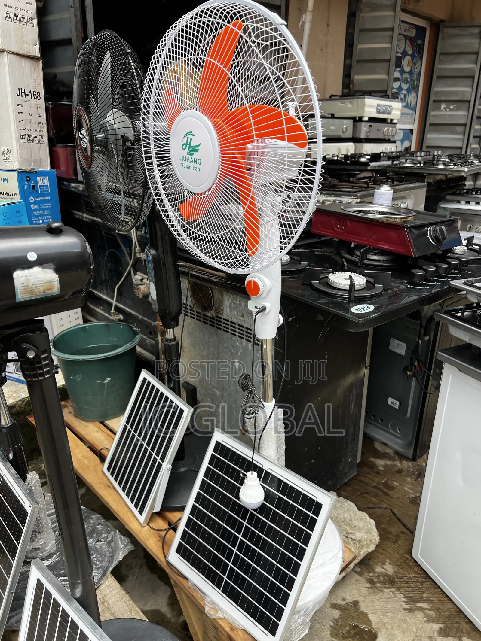 Original Solar Rechargeable Fan