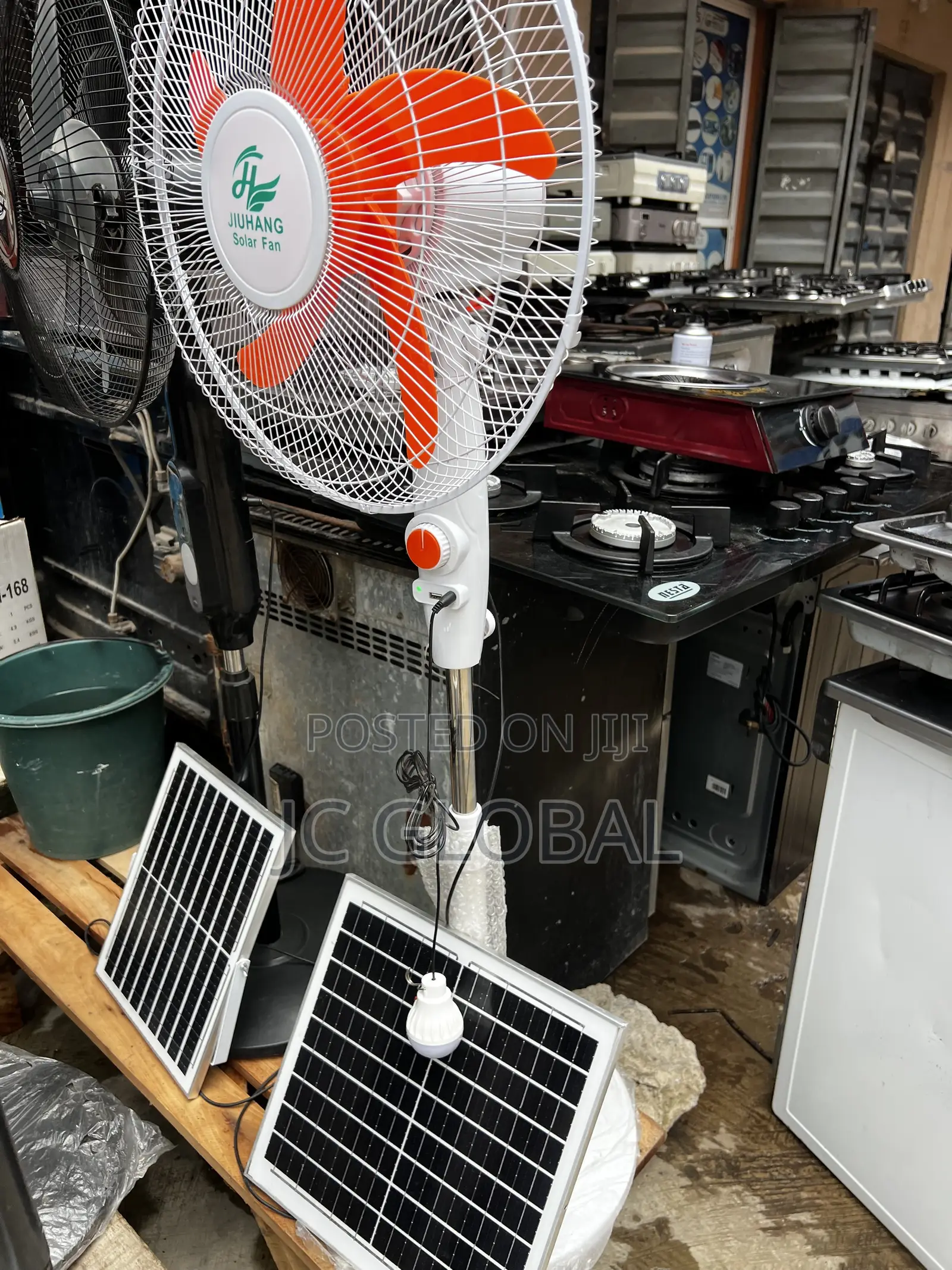 Original Solar Rechargeable Fan