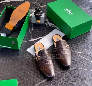 Premium MiSter Made in Spain Men's Leather Mules / Half-Shoes (Shoes)