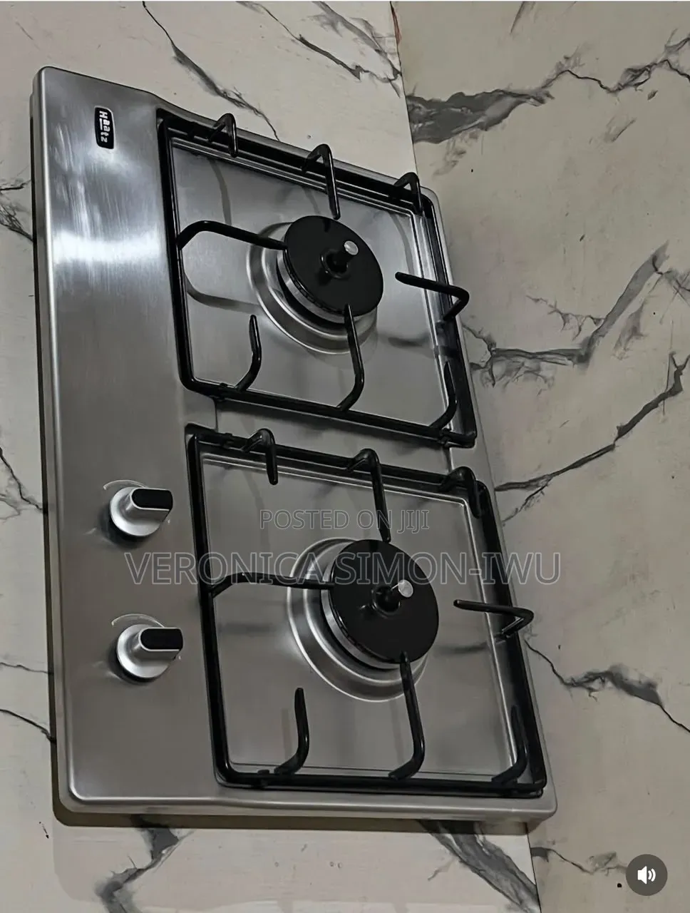 Stainless 2 Burner Gas Cooker Available