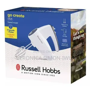 Russell Hobbs Go Create White Electric Hand Mixer 27520