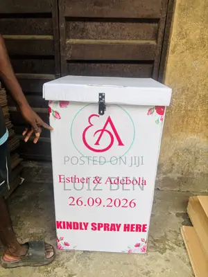 Money Spray Big Box With Lock