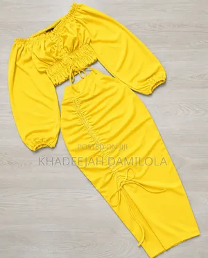 Women's Ruched 2 Piece Set