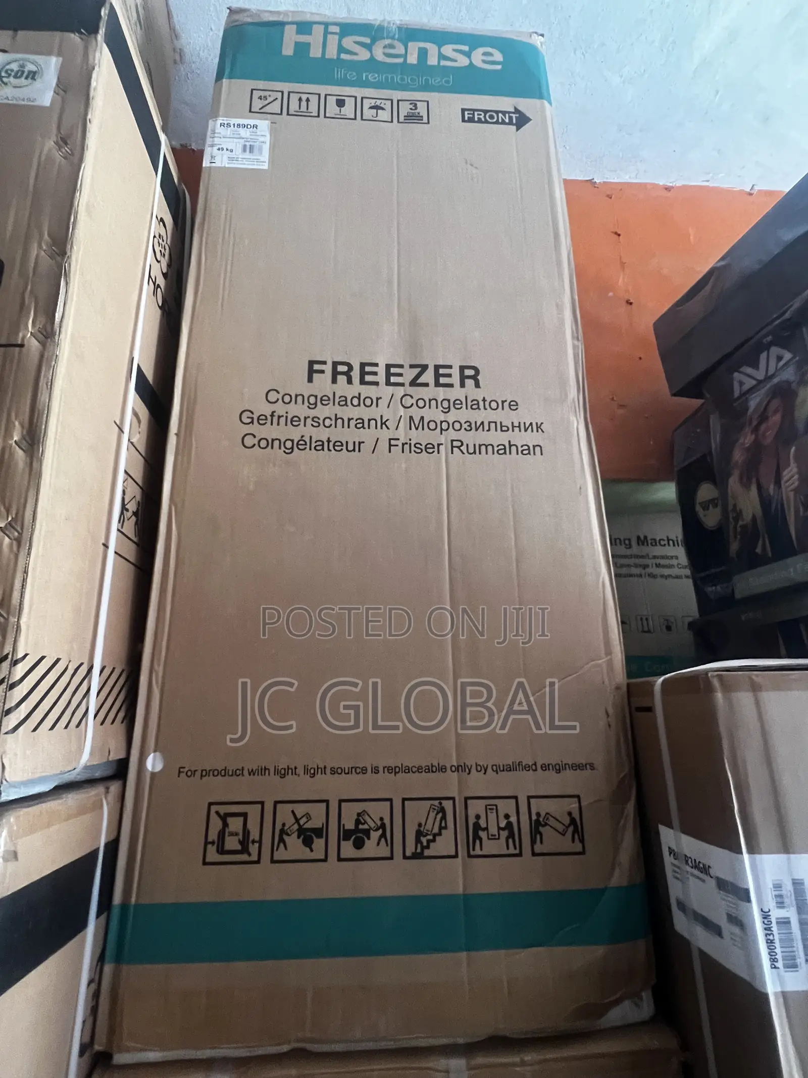 Original Double Doors Freezer Hisense