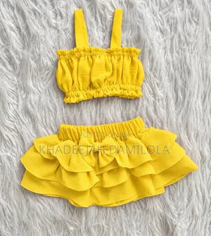 Baby's Ruffle Bow 2 Piece Set