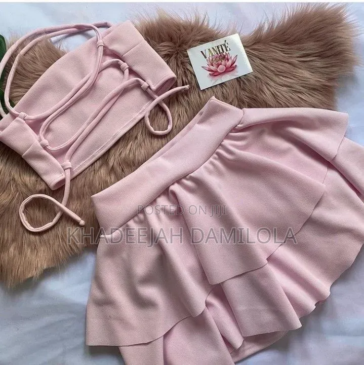 Baby's Ruffle Bow 2 Piece Set