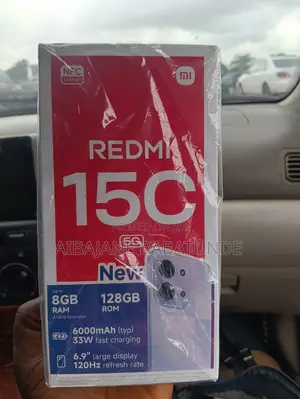 New Xiaomi Redmi 15 5G 256 GB Black