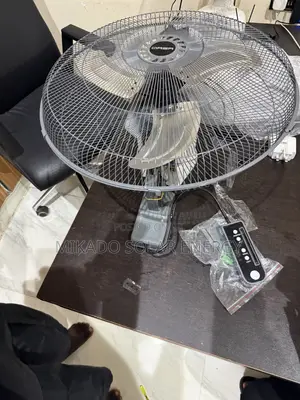 Qasa 18” AC/DC Rechargeable Wall Fan – Powerful Energy Saving